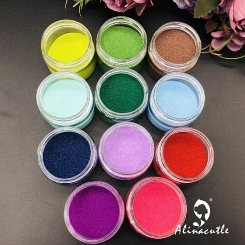 Embossing Powder Pigment Stamping Scrapbooking Handmade Card Craft Album Metallic Paint Emboss Powder