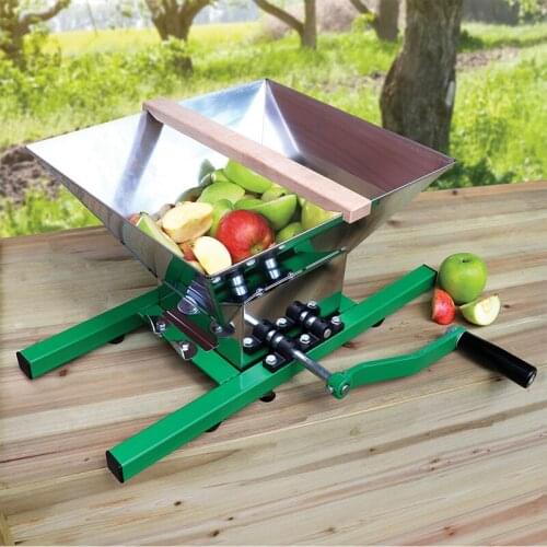 7L hand-cranked stainless steel apple Grape grinder Environmental protect European-style manual hard fruit and vegetable grinder