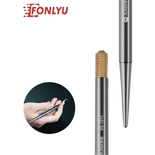 SUNSHINE SS-101C Multifunctional CPU IC Glue Remover Knife For Mobile Phone Repair Xiaomi iPhone Motherboard BGA Glue Scraper