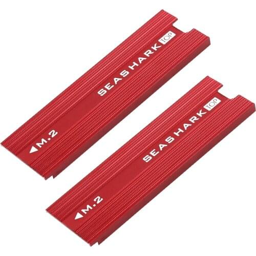 JEYI Al SeaShark for NVME for NGFF M.2 U.2 Heat dissipation Heat Sink Heatsink Sheet Thermal Conductivity Silicon Wafer Cooler