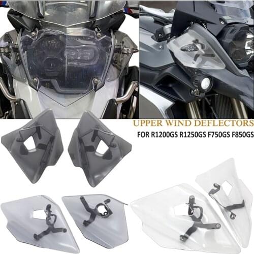 FOR BMW R1200GS R1250GS LC F750GS F850GS Adventure Motorcycle Upper Turn Signal Wind Deflector Side Fairing Windshield Handguard