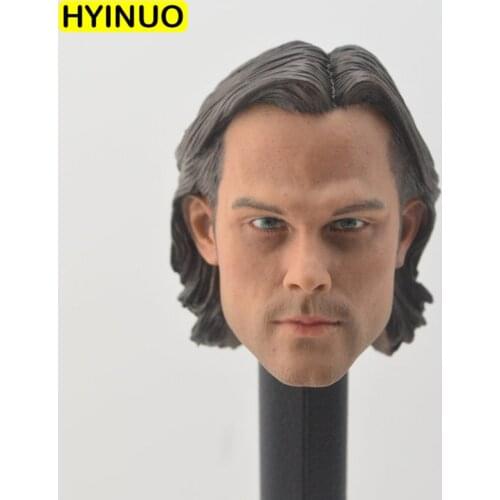 1/6 Scale Winchester SUPERNATURAL Jared Padalecki Leading the male man boy head carving head gear for 12" Action Figure Body