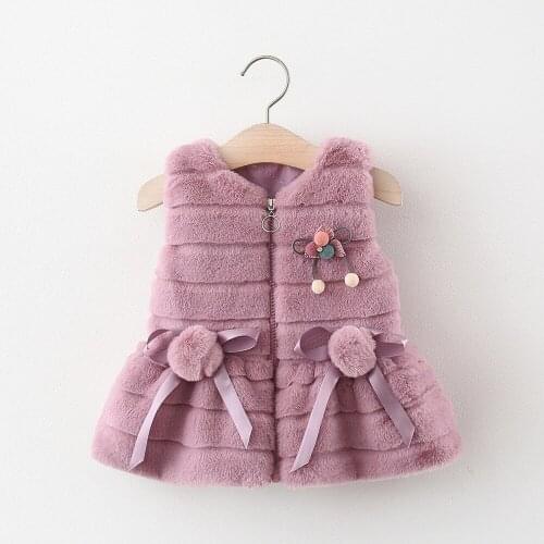 Girls vest autumn and winter new childrens Vest