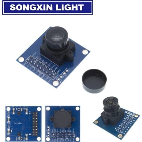 1pcs OV7670 camera module Supports VGA CIF auto exposure control display active size 640X480