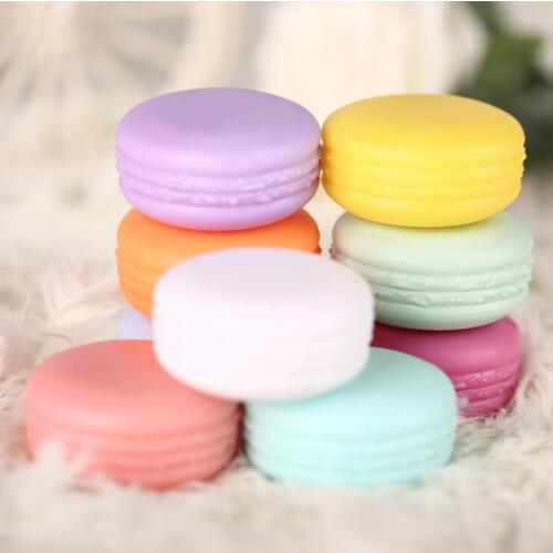 10g Mini Macaron Cream Box Small Travel Portable Eye Shadow Boxes