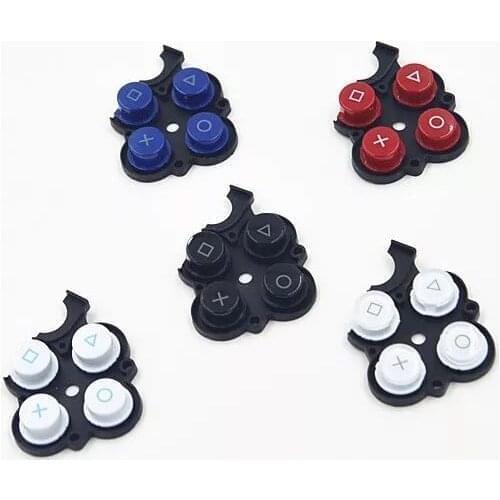 200pcs Rubber Right Button Switch Conductive Pad for Sony PSP2000 PSP 2000 Game Console Machine Multi-Function Button