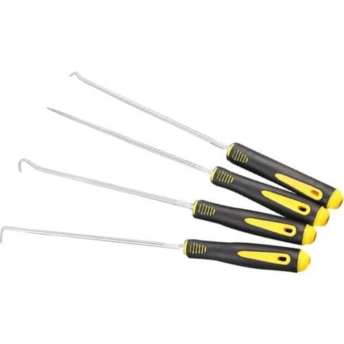 Auto Car Pick and Hook Set O Ring Oil Seal Gasket Puller Remover Craft Hand Mechanic Tools 4Pcs/Set Durable Car Remover Tool Set