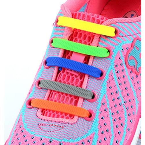 Children Silicone Shoelaces Elastic Shoe Laces Special No Tie Shoelace Men Women Lacing Rubber Kids Sneakers Quick Shoe Lace