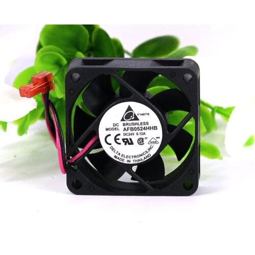 Delta AFB0524HHB 5cm 50x50x15mm DC 24V 0.12A Dual Ball Bearing Server Fan