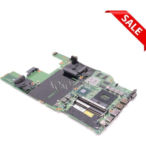 NOKOTION 04W0466 04W0724 for Lenovo E520 laptop motherboard HM65 ATI HD6630M DDR3 100% Full Tested