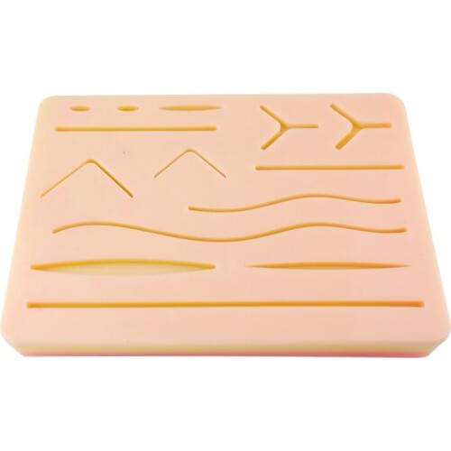 New skin suture model silicone skin anatomy model with wound shape surgery practice