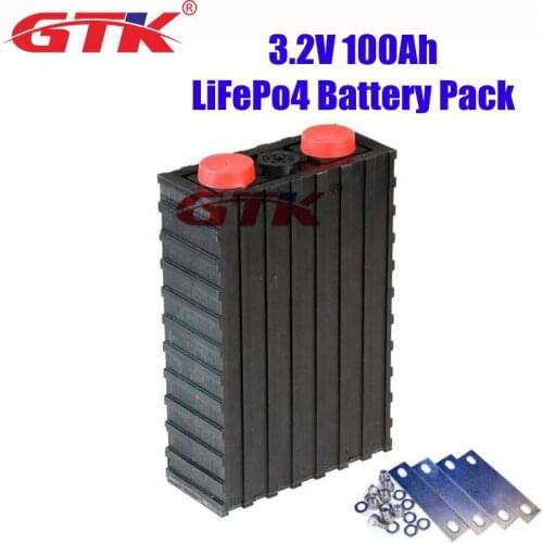 Rechargeable LiFePo4 Prismatic Cell 3.2V 100Ah High Capcity For DIY Battery Pack 48V 60V 72V Solar Power Storage ESS UPS