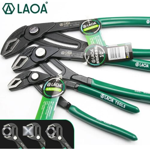 LAOA Fast Water Pump Pliers Pipe Wrench Plumbing Combination Pliers Universal Wrench Grip Pipe Wrench Plumber