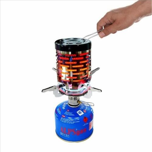 Outdoor Heating Stove Camping Portable Autumn/Winter Tent Heating Cover Equipped With Stainless Steel Heating Cover