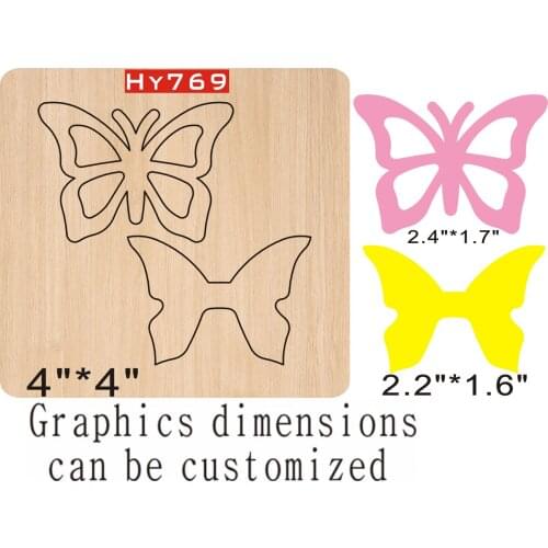 Butterfly cutting dies 2019 die cut & wooden dies Suitable for common die cutting machines on the market