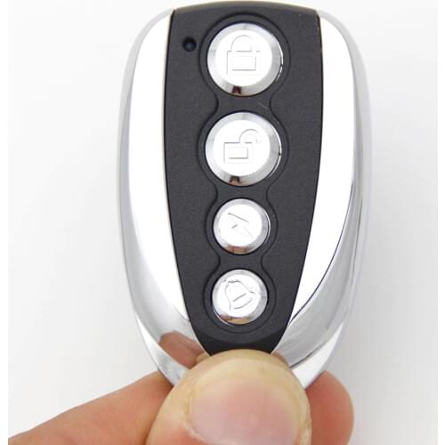 4 channel cloning gate garage door remote control gate control barrier 433.92mhz fixed code remotes command 433mhz