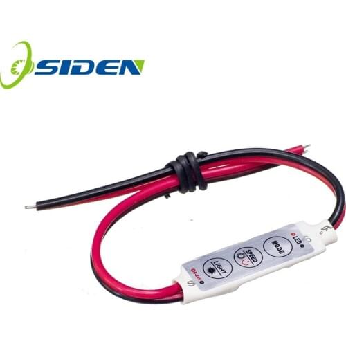 OSIDEN Dimmer Single Color Controller Mini DC 12V 3Keys For Single Color 5050 3528 5630 5730 3014 Led Strip lamps Light lighting
