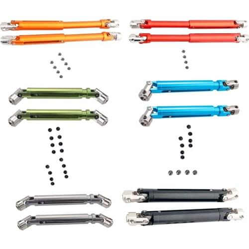 RGT 86100 Aluminum Metal Drive Shaft Transmission Shaft for RC Model Cars Crawler Cars 1/10 Upgrade Parts