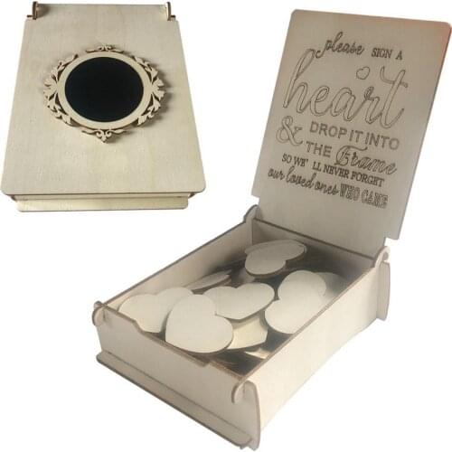 Unique Wedding Decoration Rustic Sweet Wedding Guestbook Heart Drop Box Wedding Drop Box 3D Guestbook Wedding Guest Book