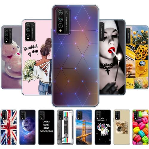 For Honor 10X Lite Case Silicon TPU Soft Back Phone Case Cover For Huawei Honor 10X Lite Etui Bumper Protective Fundas Bag Shell