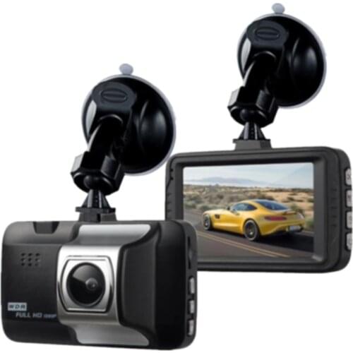 2019 New Dash Cam Car 1080P HD Car Driving Recorder,170 Wide Angle Dashboard Camera DVR Vehicle *ABS Plastic