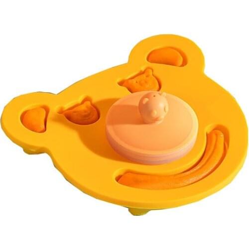 Steamed cake auxiliary food mold cartoon cake tool can cook high temperature resistant silica gel baking abrasive tool