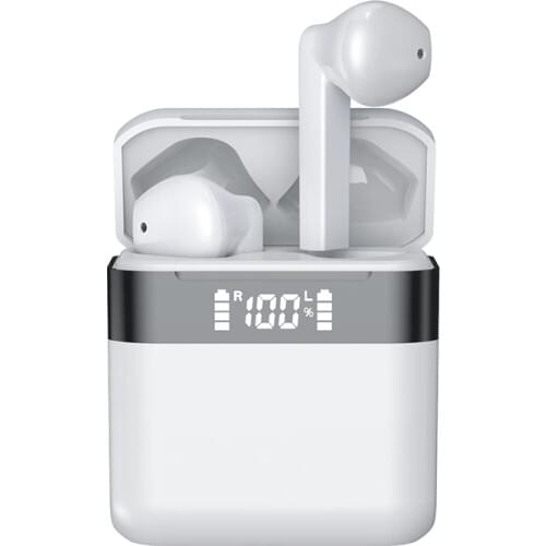 High-tech In-ear detection bluetooth 5.0 Headset Real three core LED display Earpiece Portable Stereo Wireless Earbuds Earphone