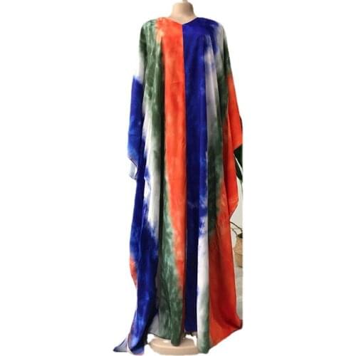 Plus Size Clothing Autumn Sexy Printed Dashiki African Dresses for Women African Women Long Sleeve V-neck Long Dress