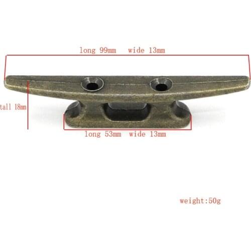 1pcs 99mm Yacht Bollard Light Flat Croissant Bolt Yacht Bollard Bolt Seat Marine Croissant Bolt