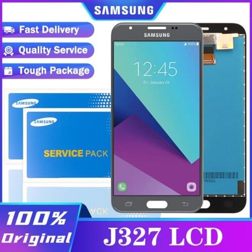 100% Original 5.0" for SAMSUNG Galaxy J327 J327F J3 PRO LCD Display Touch Screen Digitizer Assembly Repair Parts