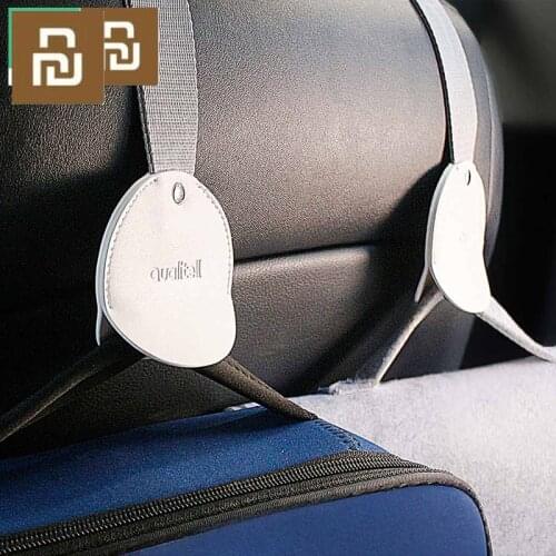 2pcs Xiaomi Car Rear Seat Hookg Interior Auto Products Hooks for Hanging Car Hanger Bag Organizer Hook Seat Car Accessory