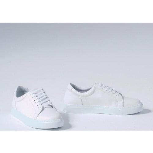 Callizio Womens Genuine Leather Vulcanize Sneakers Woman Laced Comfortable Woman Sport Luxury Designer Tennis Summer Black Flat Off White Shoes for Women 2021 Handmade Elegant Best High Quality Fashion Big Size 12 40