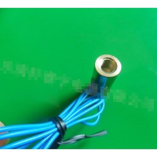 Cylindrical micro suction cup type DC electromagnet P10x25 suction 500g DC 12V 24V