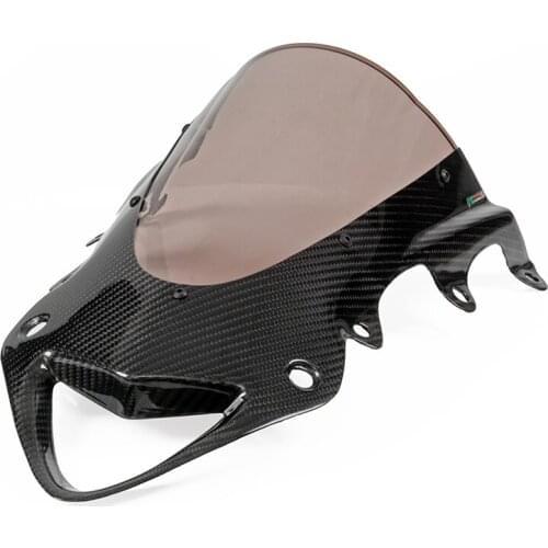 Carbon Fiber Motorcycle Double Bubble Windshield WindScreen Screen For BMW S1000RR S1000 RR 2009 2010 2011 2012 2013 2014