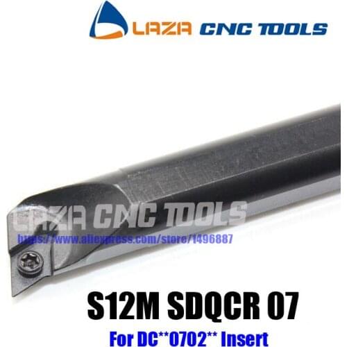 S12M-SDQCR07, S12M-SDQCL07 Boring Bar Internal Turning Holder,107.5D SDQCR/L Lather boring bar,CNC Cutting Tool for DCMT/GT0702