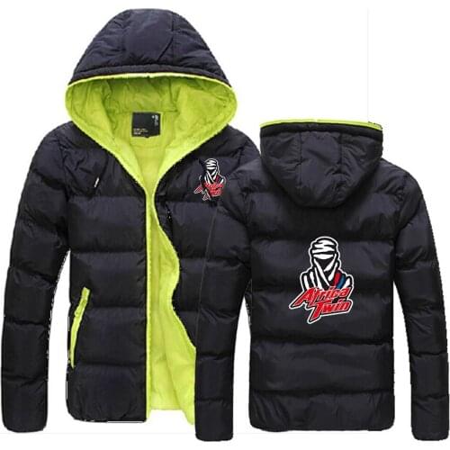 Africa Twin Crf 1000 L High Street Cotton Hoodie Winter High Quality Jacket Coat Pocket Zipper Loose Male padded Hooded Tops
