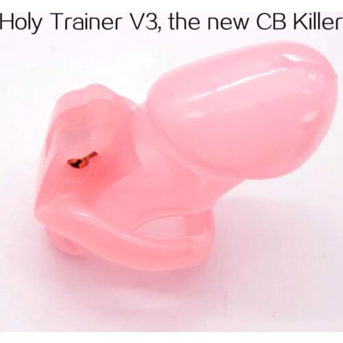 HolyTrainer V3, the new CB Killer.New male chastity device - Holy Trainer 2018 Chastity Cage