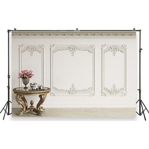 HUAYI Photography Backdrops Vintage Interiors Brick Wall Newborn Studio Portraits Photobooth Background Photo Backdrop W-7336