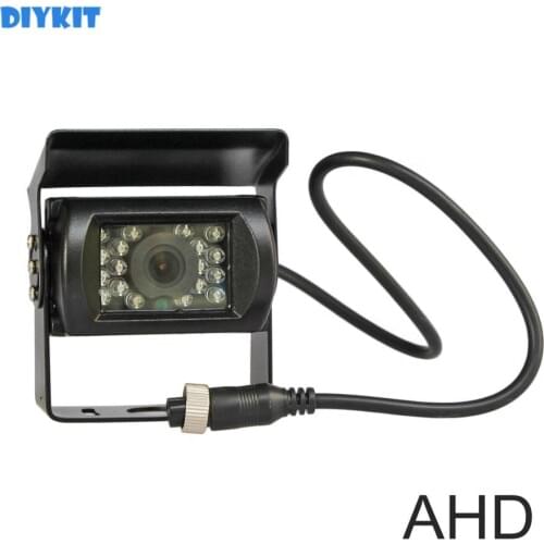 DIYKIT AHD 4PIN DC12V Camera Waterproof Van Bus Lorry Car Rear View Reversing Parking Camera IR Night Vision