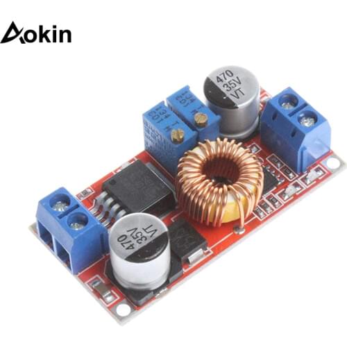 DC-DC 5-32V to 0.8-30V Power Supply Module for Arduino 5A Constant Current LED Driver Module Battery Charging Voltage