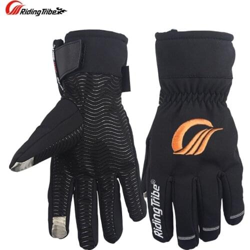 ScreenTouch Motorcycle Gloves Winter Warm Riding Waterproof Gloves Motocross Racing Touch Screen Non Slip lithe coldproof Glove