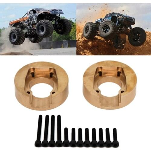 Wheel Rim Counterweight for YK4102 YK4103 YK4082 Brass Alloy Wheel Upgrade Props Set Durable RC Crawler Car Parts