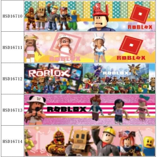 HuangTao 22MM 25MM 38MM 50MM 75mm Printed Pattern on Grosgrain Ribbon for diy ribbon