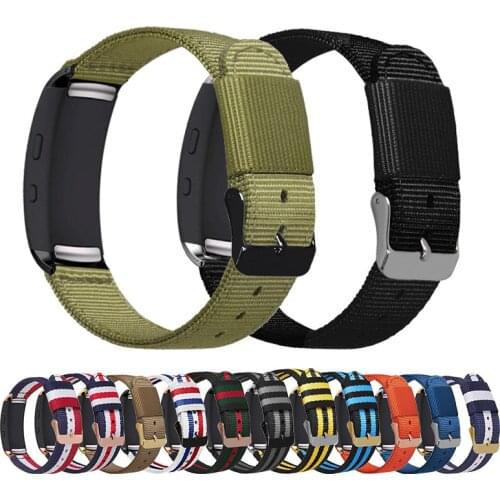 Nylon watch strap for Samsung Gear Fit 2 R360 /Fit 2 pro R365 watch accessories sport man bracelet band for Samsung Fit2 Pro