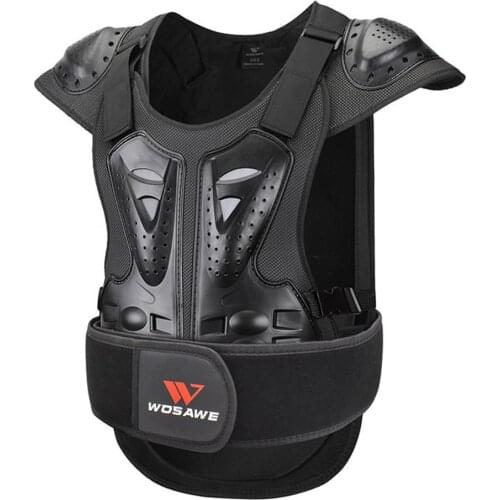 Protector Armor Children Full Body Protector Vest Protection Gear Elbow Shoulder Knee Guard Skateboard Chest Spine Protective