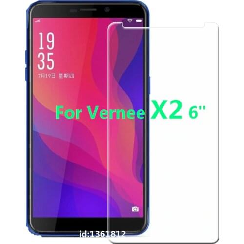 Vernee X2 Turbo Tempered Glass Vernee X2 Glass Front Protective For Vernee X 2 Glass Screen Protector Transparent Phone Film 6"