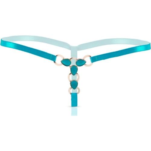 Plus Size Erotic Lingerie Low Rise Ladies Panties With jewel Adult Temptation Bdsm Bondage G-string Thong Women Sexy Underwear