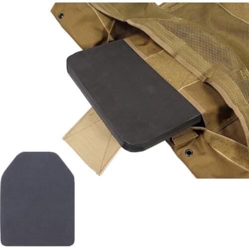 2pcs Resistant Ballistic Plate Outdoor Military Tactical Vest Inner Liner Foam Shock Board Tactical Vests EVA Pad