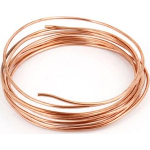 3 Meters 10Ft Length Copper Tone Refrigerator Refrigeration Tubing Coil Free Shipping