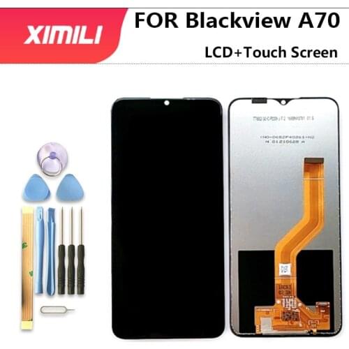 New 6.5"For BLACKVIEW A70 LCD Display+Touch Screen 100% Original Tested LCD Digitizer Glass Panel Replacement For Blackview A70